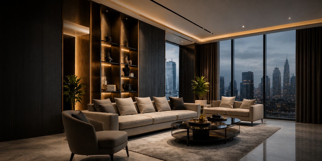 Luxury commercial interior — hero placeholder